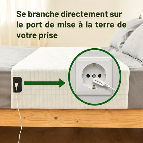 Drap de mise à la terre